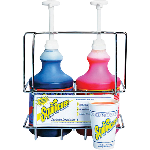 Support mural Sqwincher Servastations Oxymax Inc