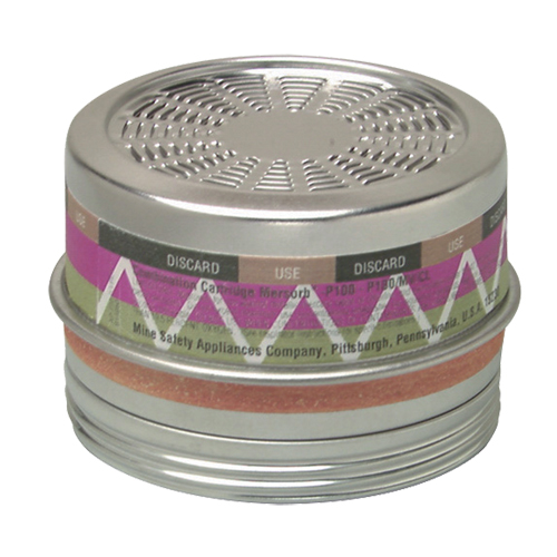 Comfo&reg; Respirator Cartridges, Gas/Vapour Cartridge, Organic Vapour/P100 Oxymax Inc