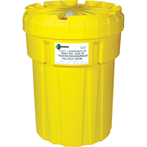 Barils de r&eacute;cup&eacute;ration Poly-Overpack 30, 30 gal. US, Stationnaire Oxymax Inc