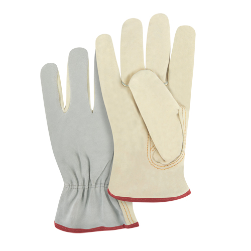Split Back Driver's Gloves, Small, Grain Cowhide Palm Oxymax Inc
