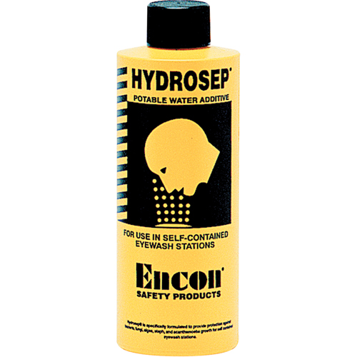 Hydrosep&reg; Water Treatment Additive for Self-Contained Pressurized Eyewash Station, 8 oz. Oxymax Inc