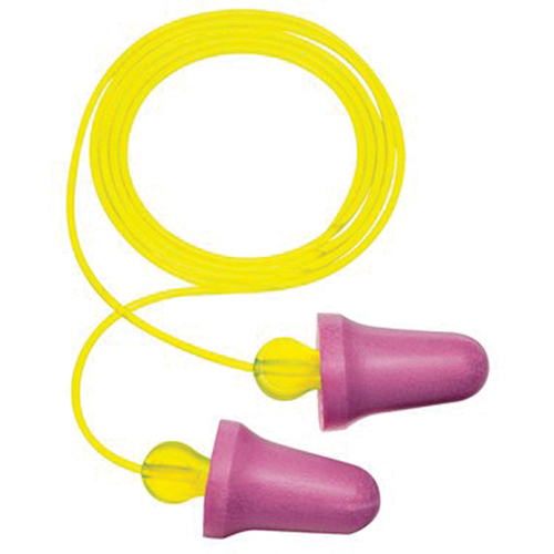 E-A-R No-Touch Foam Earplugs, Pair - Polybag, Corded Oxymax Inc