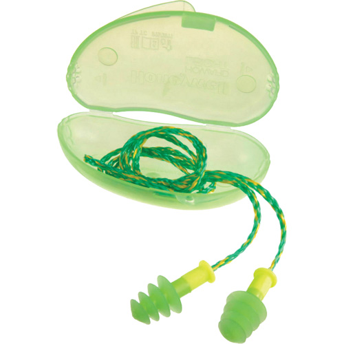 Bouchons d'oreilles Fusion de Howard Leight, Vrac - Boîte, Petit, Avec cordon Oxymax Inc