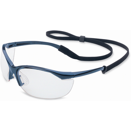 Lunettes de s&eacute;curit&eacute; Uvex Vapor, Lentille Transparent, Anti-&eacute;gratignures, ANSI Z87+/R&eacute;pond ou surpasse la norme CSA Z94.3 Oxymax Inc