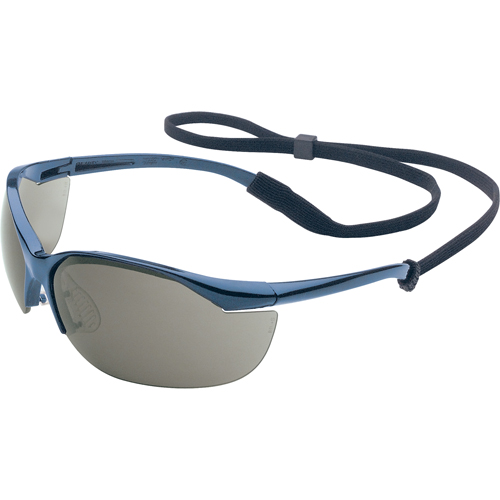 Lunettes de s&eacute;curit&eacute; Uvex Vapor, Lentille Grise/fum&eacute;e, Anti-&eacute;gratignures, ANSI Z87+/R&eacute;pond ou surpasse la norme CSA Z94.3 Oxymax Inc