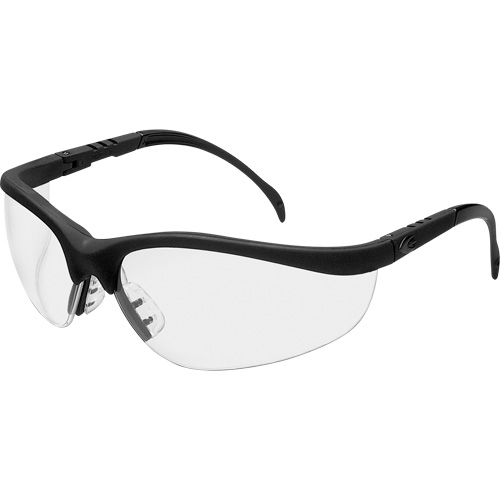 Lunettes de s&eacute;curit&eacute; Klondike, Lentille Transparent, Antibu&eacute;e/Anti-&eacute;gratignures, R&eacute;pond ou surpasse la norme CSA Z94.3 Oxymax Inc