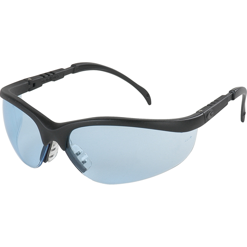 Lunettes de s&eacute;curit&eacute; Klondike, Lentille Bleu p&acirc;le, Anti-&eacute;gratignures, R&eacute;pond ou surpasse la norme CSA Z94.3 Oxymax Inc