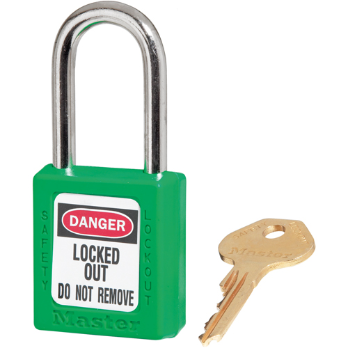Cadenas Zenex, Cadenas de s&eacute;curit&eacute;, Cl&eacute;s diff&eacute;rentes, Thermoplastique, Largeur de 1-1/2" Oxymax Inc