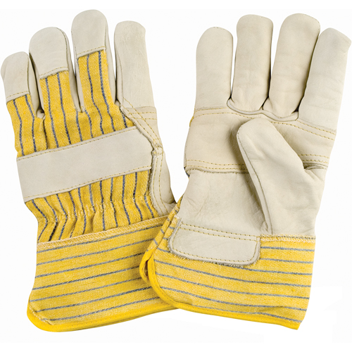 Winter-Lined Patch-Palm Fitters Gloves, X-Large, Grain Cowhide Palm, Cotton Fleece Inner Lining Oxymax Inc