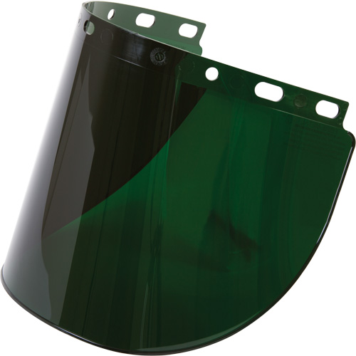 High Performance&reg; Faceshield, Propionate, Green Tint Oxymax Inc