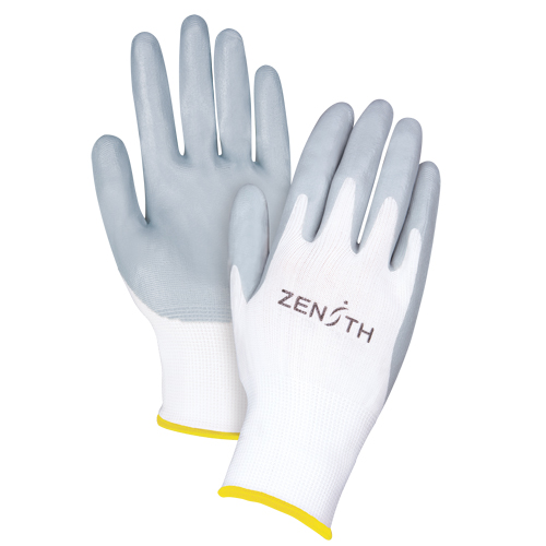 Lightweight Breathable Coated Gloves, 11/2X-Large, Foam Nitrile Coating, 13 Gauge, Polyester Shell Oxymax Inc