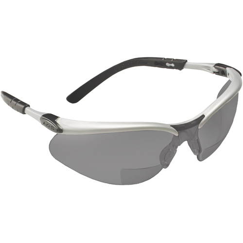 Lunettes de s&eacute;curit&eacute; BX avec verres de lecture, Antibu&eacute;e, Grise/fum&eacute;e, Dioptrie 1,5 Oxymax Inc