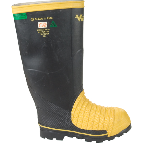 Bottes professionnelles Miner 49ER pour l'exploitation mini&egrave;re, Caoutchouc, Embout Acier, Pointure 7 Oxymax Inc