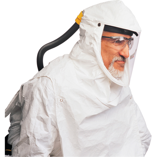 Cagoules de la s&eacute;rie Primair 100, Universel, Coiffe souple, Bavette Simple Oxymax Inc