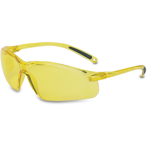 Lunettes de s&eacute;curit&eacute; Uvex s&eacute;rie A700, Lentille Ambr&eacute;e, Anti-&eacute;gratignures, R&eacute;pond ou surpasse la norme CSA Z94.3 Oxymax Inc