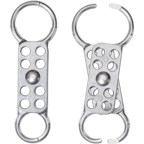 Safety Lockout Hasps, Silver Oxymax Inc