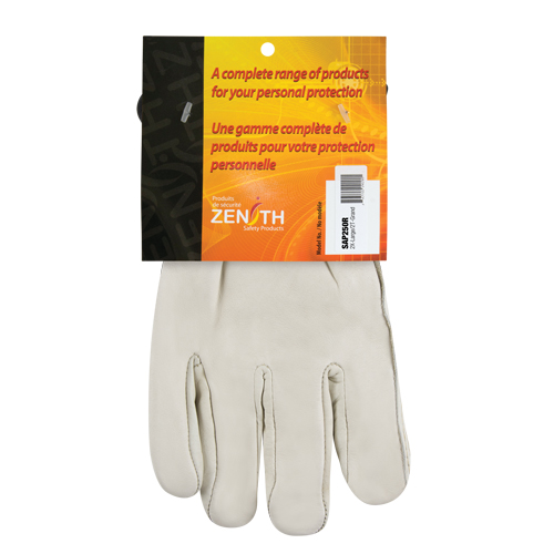 Standard-Duty Winter-Lined Driver's Gloves, 2X-Large, Grain Cowhide Palm, Fleece Inner Lining Oxymax Inc