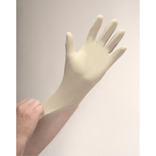 Premium Sensitive Skin Examination Gloves, X-Small, Latex, 4-mil, Powder-Free, Natural Oxymax Inc