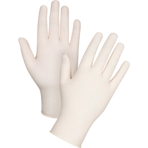 Premium Sensitive Skin Examination Gloves, X-Small, Latex, 4-mil, Powder-Free, Natural Oxymax Inc