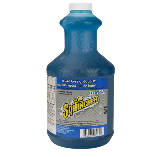 Sqwincher Boisson de r&eacute;hydratation, Concentr&eacute;, M&eacute;lange de baies Oxymax Inc