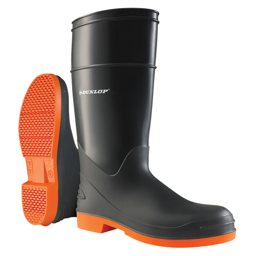 Bottes 16" SureFlex, PVC nitrile, Embout Acier, Pointure 6, Semelle R&eacute;sistant aux perforations Oxymax Inc