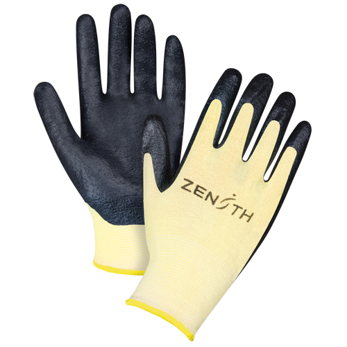 Gants r&eacute;sistants &agrave; la coupe avec prise sup&eacute;rieure, Taille 2T-Grand/11, Calibre 13, Rev&ecirc;tement Mousse de nitrile, Enveloppe en Aramide, ANSI/ISEA 105 niveau 3/EN 388 niveau 5 Oxymax Inc