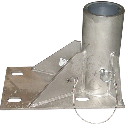 Syst&egrave;mes de sauvetage en espaces clos XTIRPA de Innova - Base de plancher en acier inoxydable Oxymax Inc