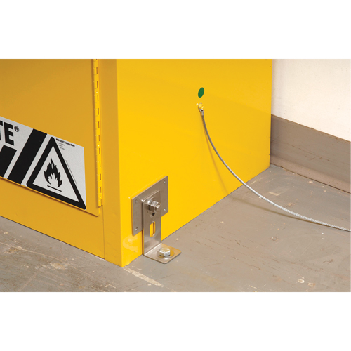Seismic Bracket for Sure-Grip&reg; Ex Flammable Storage Cabinet Oxymax Inc