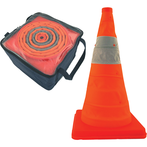 Pack & PopCollapsible Cones, 18" H, Orange Oxymax Inc