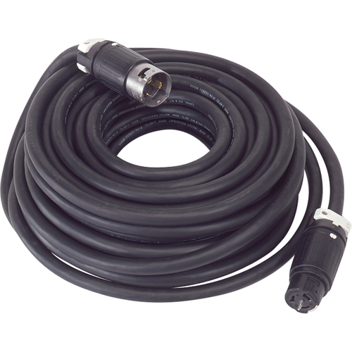 Power Cord for Temporary Power Distribution Units, SOOW, 50 A, 50' Oxymax Inc