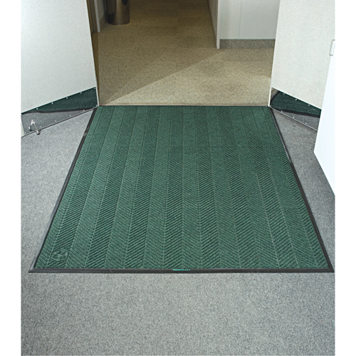 Tapis Waterhog Eco Elite, Essuie-pieds/grattoir, 4' x 6' x 3/8", Pin du sud Oxymax Inc
