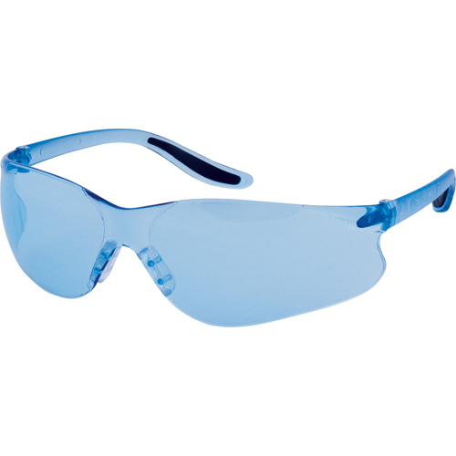 Z500 Series Safety Glasses, Blue Lens, Anti-Scratch, ANSI Z87+/Meets/Exceeds CSA Z94.3 Oxymax Inc