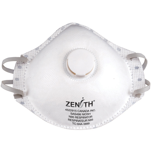 Respirateur contre les particules, N95, Certifi&eacute; NIOSH, Moyen/grand Oxymax Inc
