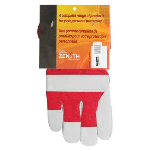 Superior Warmth Winter-Lined Fitters Gloves, Ladies, Split Cowhide Palm, Thinsulate Inner Lining Oxymax Inc