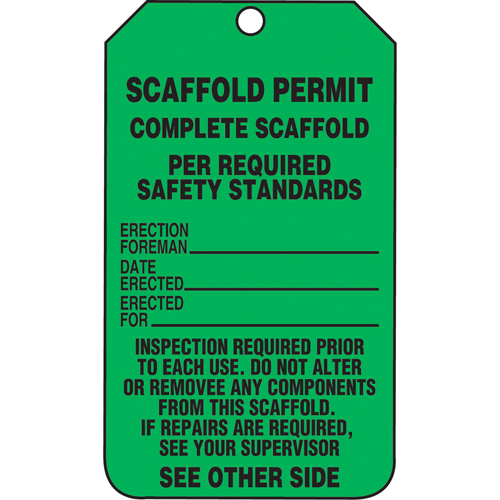 Inspection Tags, Cardstock, 3-1/8" W x 5-7/8" H, English Oxymax Inc