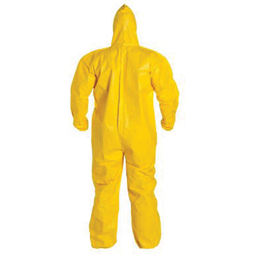 Combinaison &agrave; capuchon, Tychem 2000, 2T-Grand, Jaune Oxymax Inc