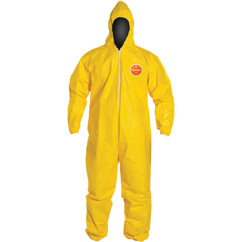 Combinaisons Tychem 2000, 2T-Grand, Jaune Oxymax Inc