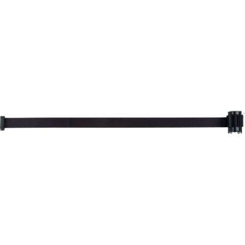 Cartouche de ruban pour assembler votre propre barri&egrave;re de contr&ocirc;le des foules, 7', Ruban Noir Oxymax Inc