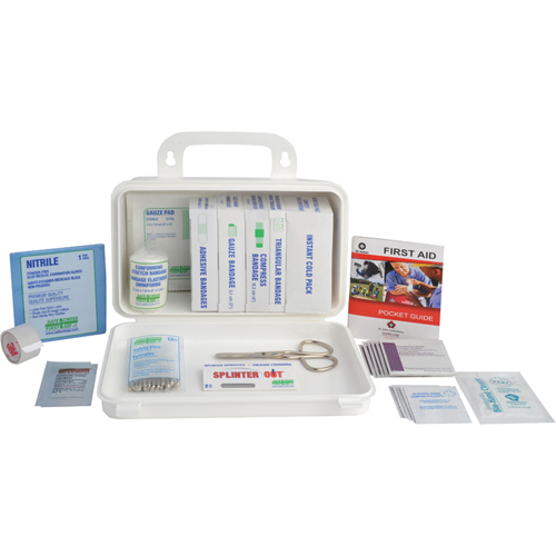 Ontario Specialty Kit - Truck First Aid Kit, Class 1 Medical Device, Plastic Box Oxymax Inc