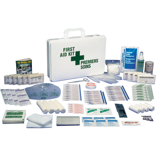Office Standard First Aid Kits, Class 1 Medical Device, Plastic Box Oxymax Inc