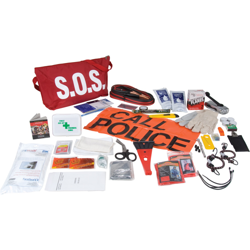 S.O.S. Distress First Aid Kits, Class 1 Medical Device, Nylon Bag Oxymax Inc