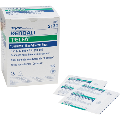Pansements non adh&eacute;sif sans douleur Telfa Oxymax Inc