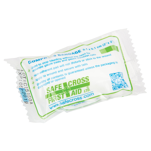 Compress (Pressure) Bandages, 2" L x 2" W Oxymax Inc