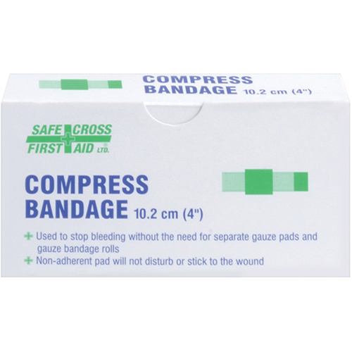 Compress (Pressure) Bandages, 4" L x 4" W Oxymax Inc