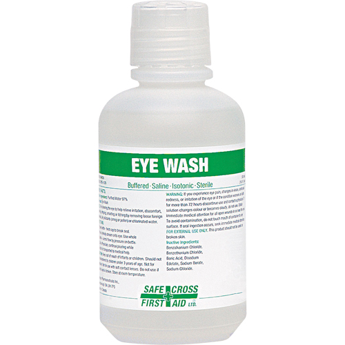 Eyewash Solution, Full Bottle, 500 ml Oxymax Inc