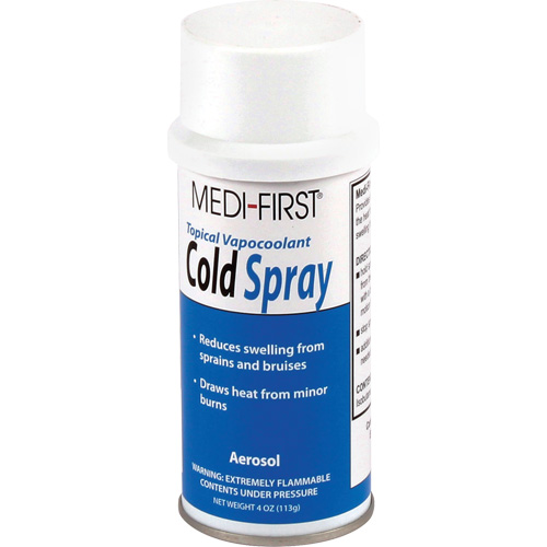 Medi-First Cold Spray, Liquid Oxymax Inc