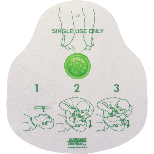 CPR Faceshield, Single Use Faceshield, Class 2 Oxymax Inc
