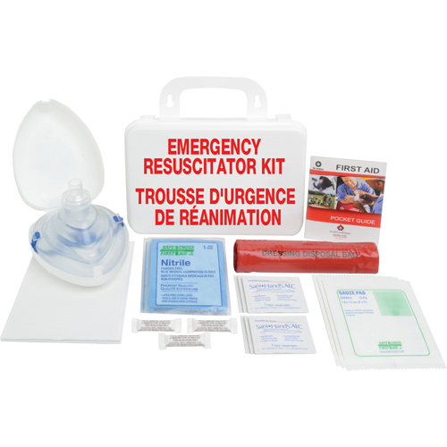 Trousses de r&eacute;animation d'urgence Oxymax Inc