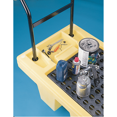 Poly-Spillcart Cart, 66.5" L x 29" W x 43.9" H, 57 US gal. Spill Cap. Oxymax Inc