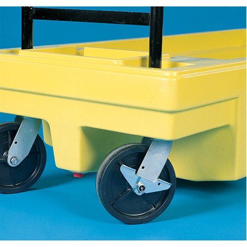 Poly-Spillcart Cart, 66.5" L x 29" W x 43.9" H, 57 US gal. Spill Cap. Oxymax Inc